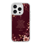 James 1 17 White phone case for iPhone 15 Pro Max