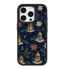 Lantern Snowfield Black phone case for iPhone 16