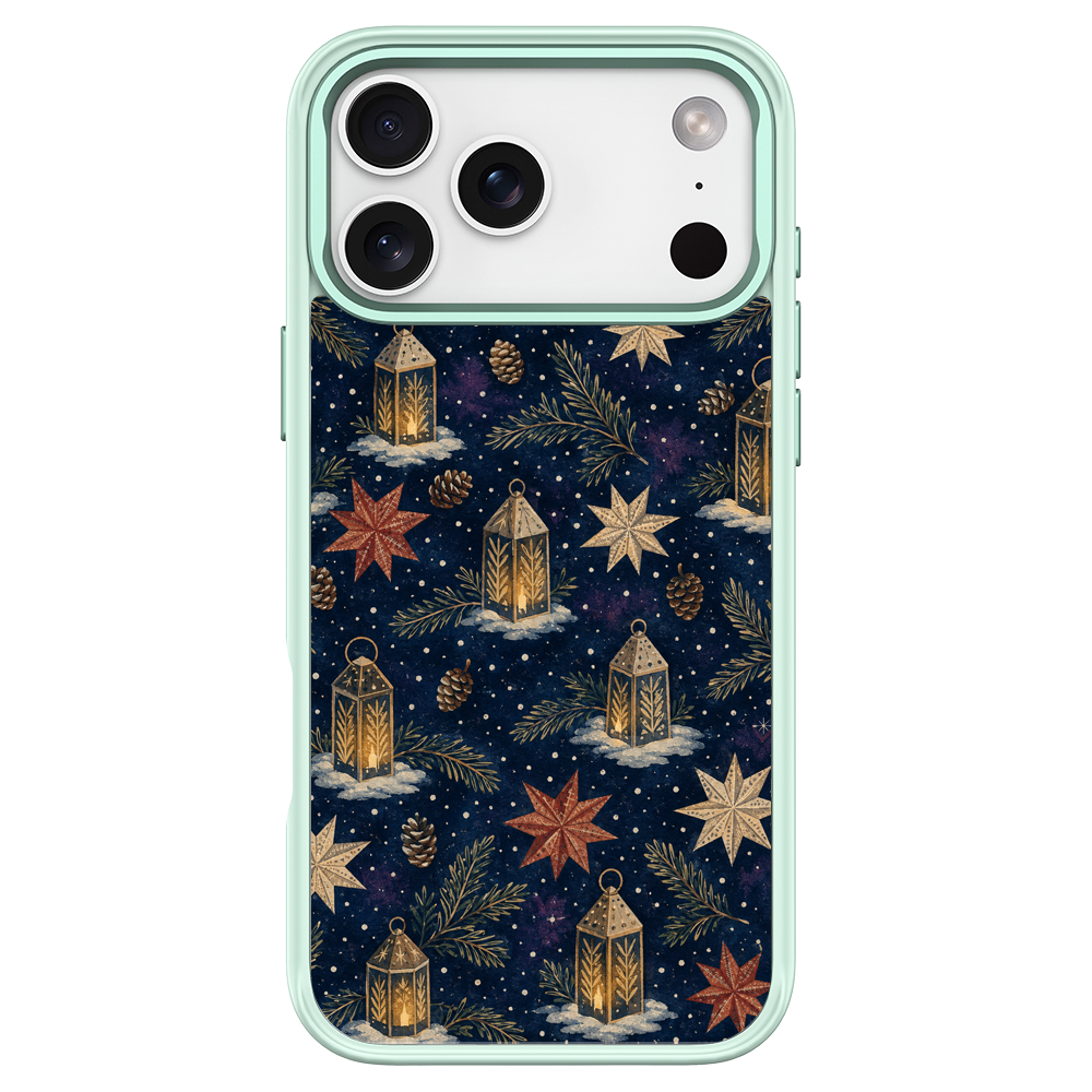 Lantern Snowfield Green phone case for iPhone 17 Pro Max