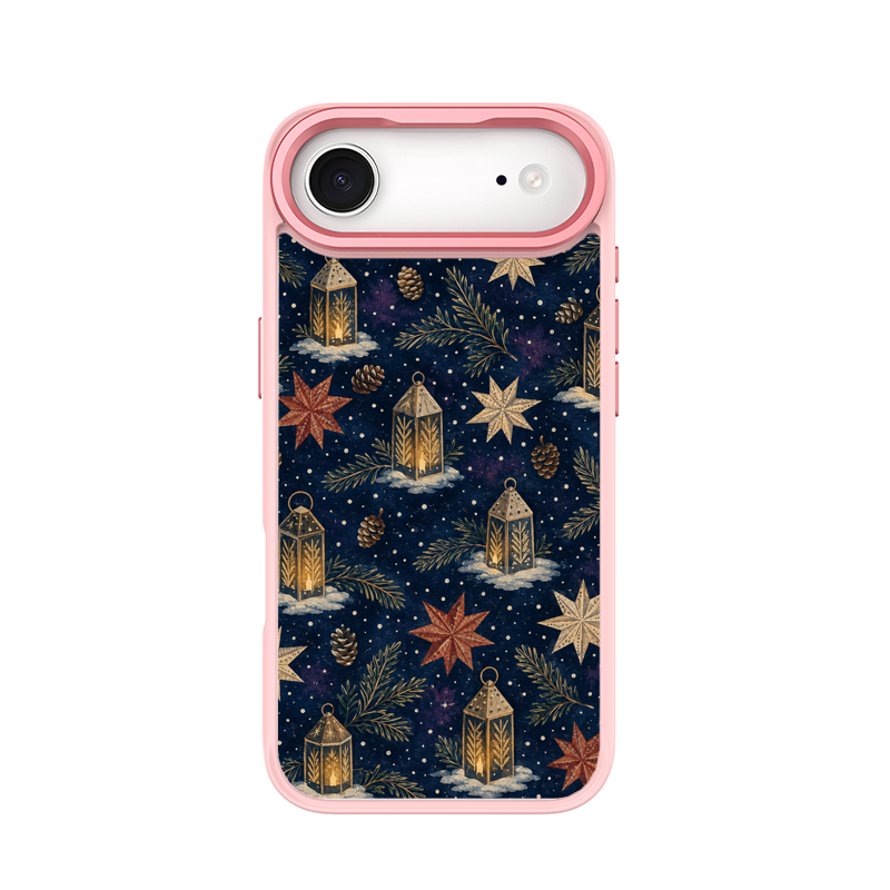 Lantern Snowfield Pink phone case for iPhone 17 Air