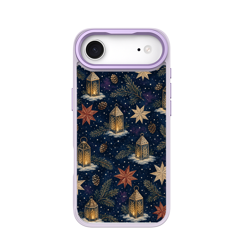 Lantern Snowfield Purple phone case for iPhone 17 Air