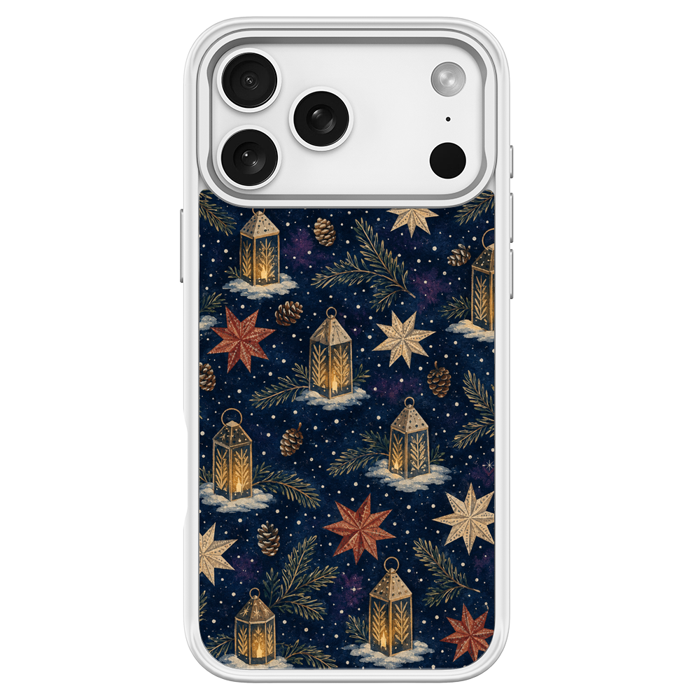 Lantern Snowfield White phone case for iPhone 18 Pro Max