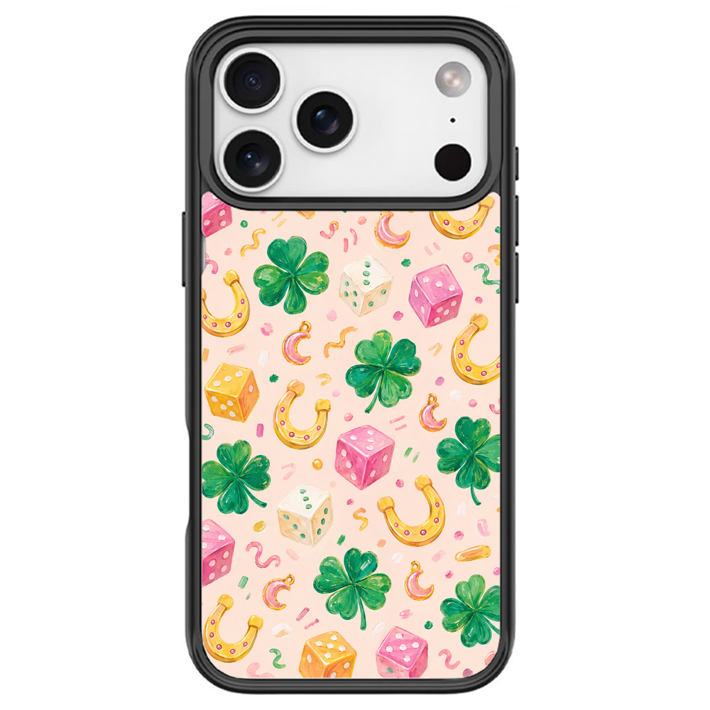 Lucky Trinkets Black phone case for iPhone 17 Pro