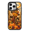Moon Scarecrow Pumpkin Black phone case for iPhone 15