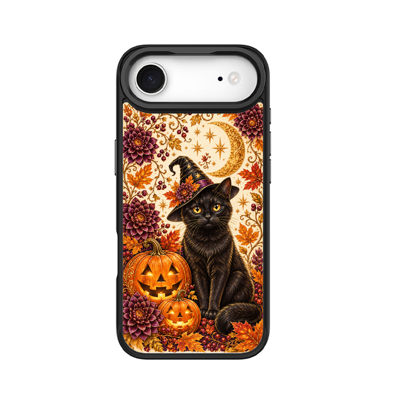 Moon Witch Black Cat Black phone case for iPhone 17 Air