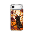 Moon Witch Black Cat White phone case for iPhone 17 Air