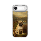 Noble Pug Portrait White phone case for iPhone 17 Air