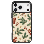 Nordic Sprig Black phone case for iPhone 17