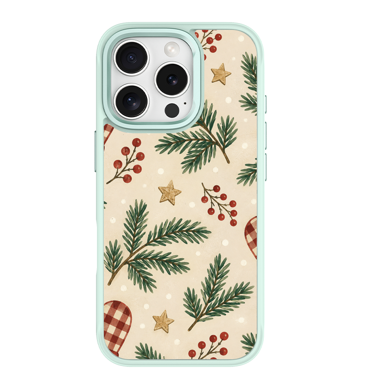 Nordic Sprig Green phone case for iPhone 16 Pro Max