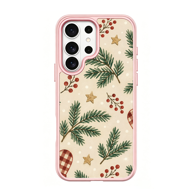 Nordic Sprig Pink phone case for Samsung S26 Ultra