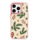 Nordic Sprig Pink phone case for iPhone 16 Pro Max