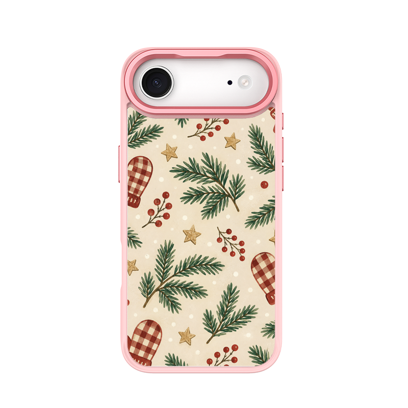 Nordic Sprig Pink phone case for iPhone 17 Air