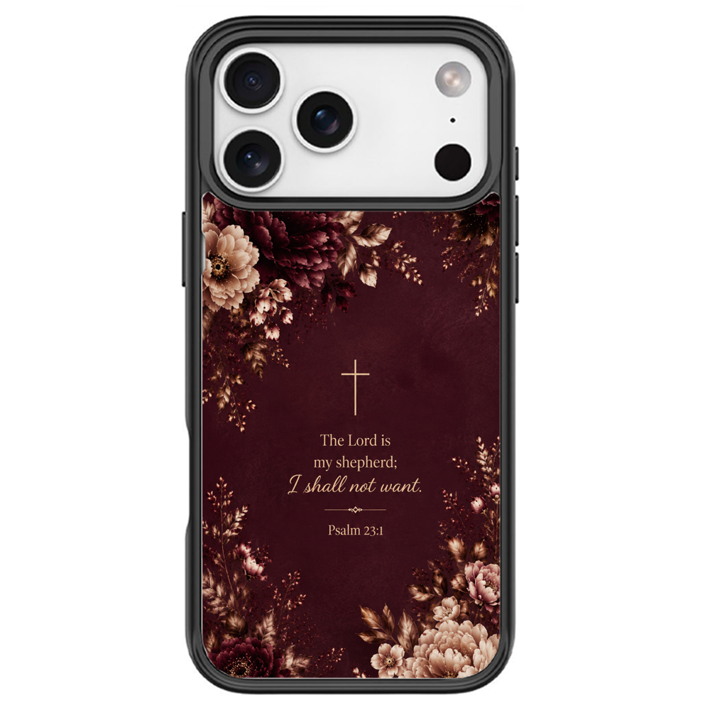 Psalm 23 1 Black phone case for iPhone 18 Pro