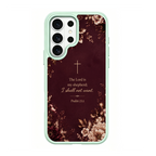 Psalm 23 1 Green phone case for Samsung S25 Ultra