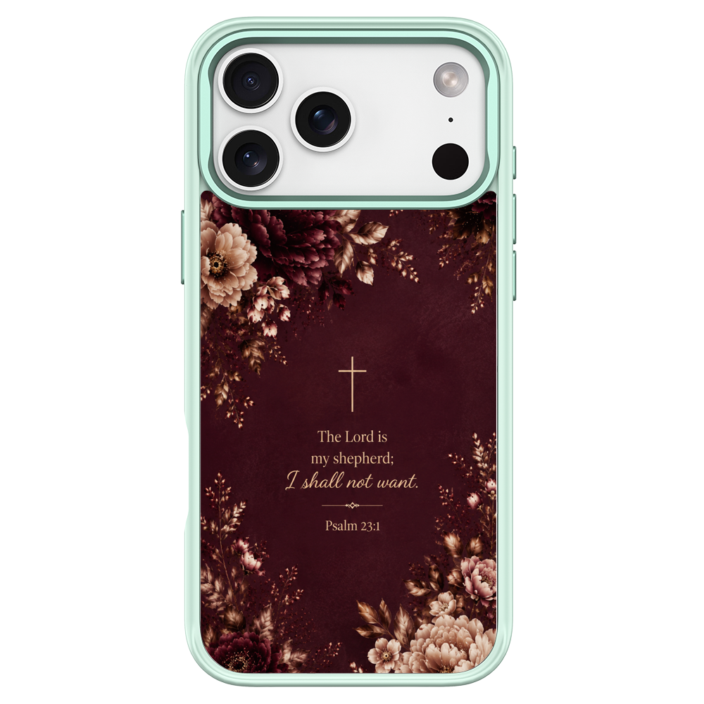 Psalm 23 1 Green phone case for iPhone 18 Pro