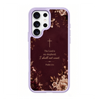 Psalm 23 1 Purple phone case for Samsung S26 Ultra
