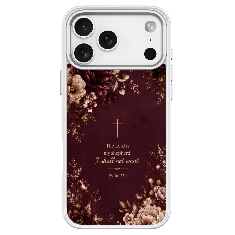Psalm 23 1 White phone case for iPhone 18 Pro Max
