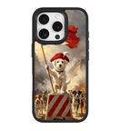 Revolution Pup, dog Uprising Black phone case for iPhone 15 Pro Max