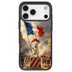 Revolution Pup, dog Uprising Black phone case for iPhone 17 Pro