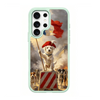 Revolution Pup, dog Uprising Green phone case for Samsung S25 Ultra