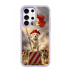 Revolution Pup, dog Uprising Purple phone case for Samsung S26 Ultra