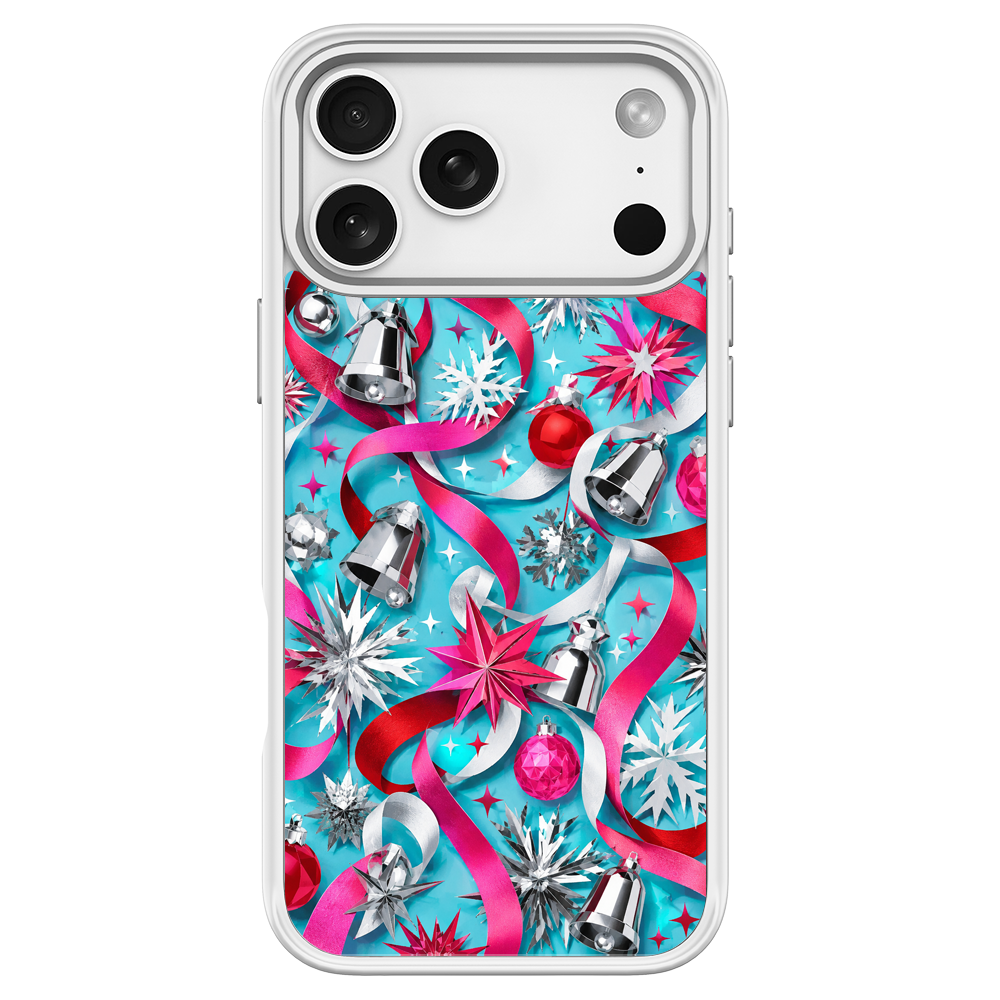 Ribbon Rave White phone case for iPhone 17 Pro