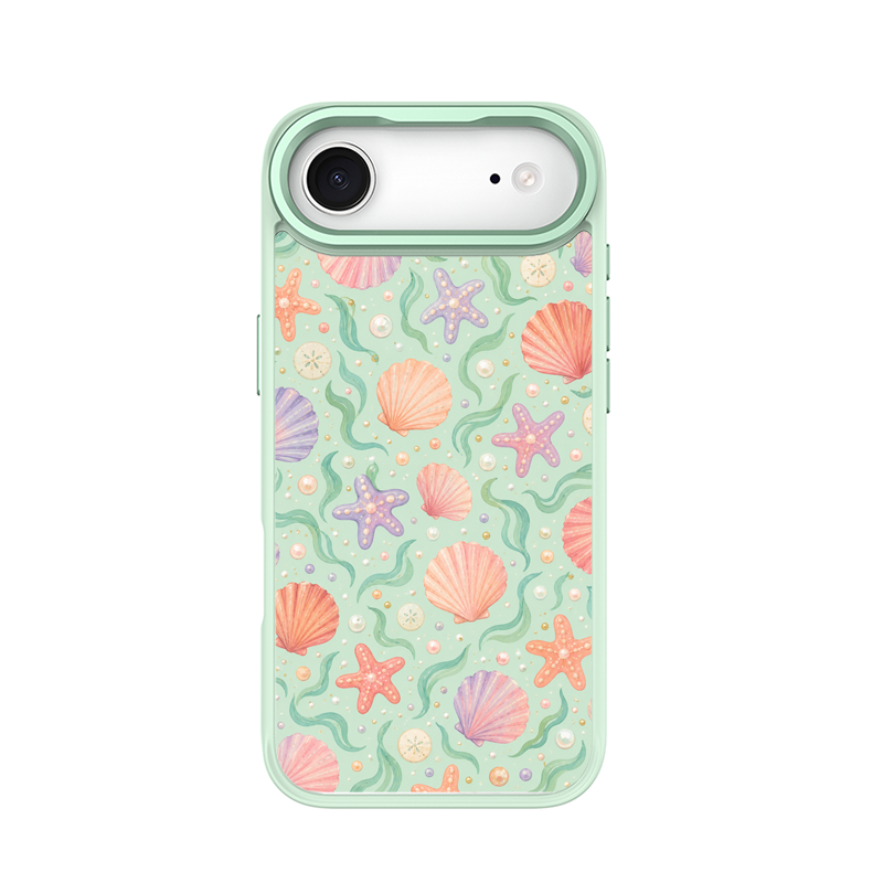 Seashell Social Green phone case for iPhone 17 Air