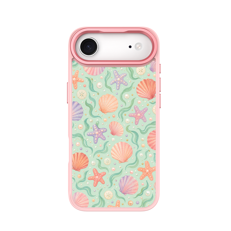 Seashell Social Pink phone case for iPhone 17 Air