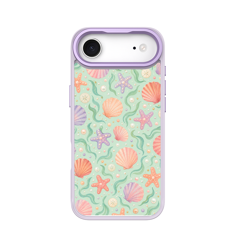 Seashell Social Purple phone case for iPhone 17 Air