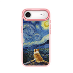 Starry Night Corgi Pink phone case for iPhone 17 Air