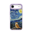 Starry Night Corgi Purple phone case for iPhone 17 Air