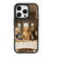 The Last Supper Dogs Black phone case for iPhone 15