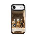 The Last Supper Dogs Black phone case for iPhone 17 Air