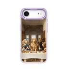 The Last Supper Dogs Purple phone case for iPhone 17 Air