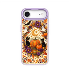 Twin Black Cats Halloween Purple phone case for iPhone 17 Air
