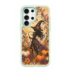 Vintage Autumn Witch Green phone case for Samsung S26 Ultra
