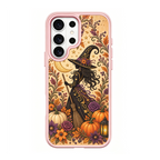 Vintage Autumn Witch Pink phone case for Samsung S25 Ultra
