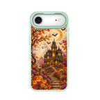 Vintage Halloween Haunted House Green phone case for iPhone 17 Air