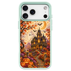 Vintage Halloween Haunted House Green phone case for iPhone 18 Pro Max