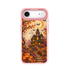 Vintage Halloween Haunted House Pink phone case for iPhone 17 Air