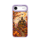 Vintage Halloween Haunted House Purple phone case for iPhone 17 Air