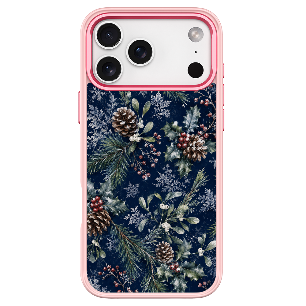 Winterwood Pink phone case for iPhone 17