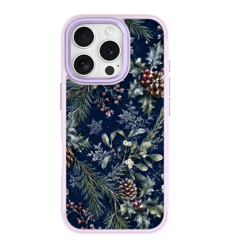 Winterwood Purple phone case for iPhone 15 Pro Max