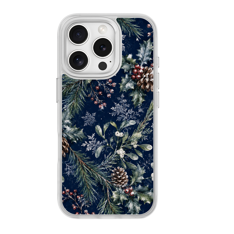 Winterwood White phone case for iPhone 15
