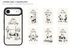 Training Days Personalized — 7 Backplates + 1 Phone Case — iPhone 17 Air Black case with all 7 backplates