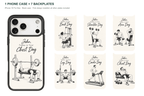 Training Days Personalized — 7 Backplates + 1 Phone Case — iPhone 18 Pro Max Black case with all 7 backplates