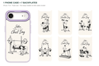 Training Days Personalized — 7 Backplates + 1 Phone Case — iPhone 17 Air Purple case with all 7 backplates