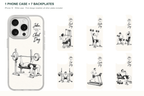 Training Days Personalized — 7 Backplates + 1 Phone Case — iPhone 16 White case with all 7 backplates