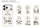 Training Days Personalized — 7 Backplates + 1 Phone Case — iPhone 17 Pro Max White case with all 7 backplates